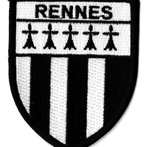 Rennes Brittany coat of arms badge patch