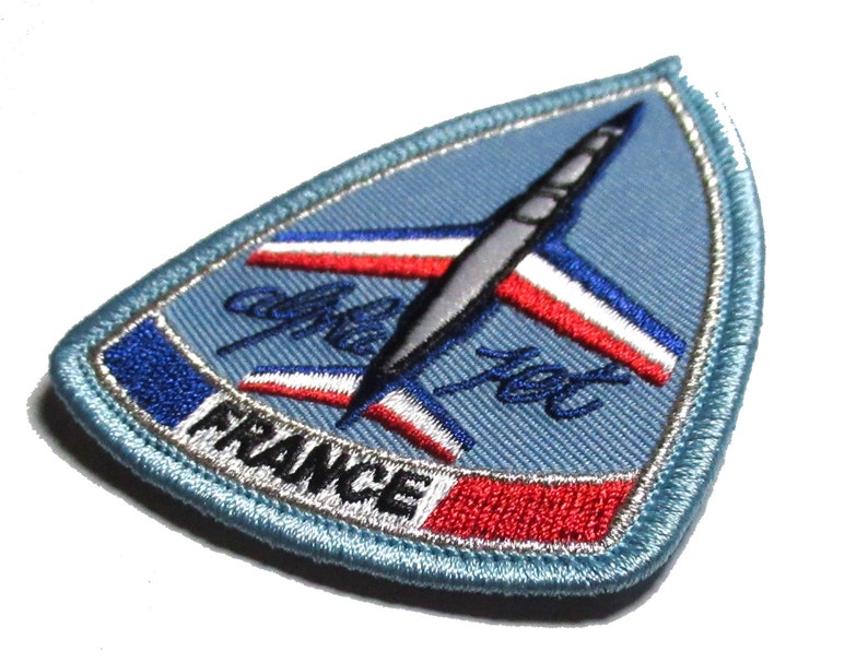 Patch écusson patrouille de France Alpha Jet patche brodé thermocollant image 2