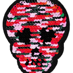 Patch sequins skull patch heat-adhesive skull