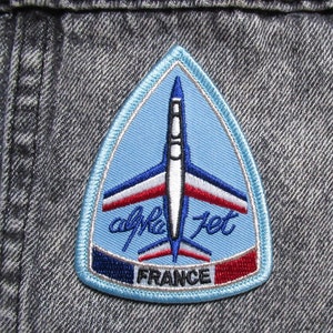 Patch écusson patrouille de France Alpha Jet patche brodé thermocollant image 3