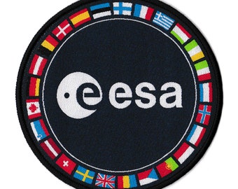 ESA woven patch European Space Agency iron-on patch