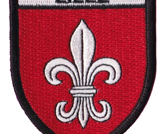 écusson patche blason Lille applique patch badge armoiries