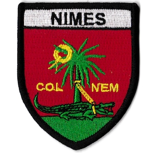 Patch badge coat of arms Nimois Nîmes patch badge coat of arms