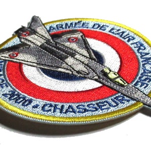 Patch Mirage 2000 pilote armée de l'air France patche écusson thermocollant image 4