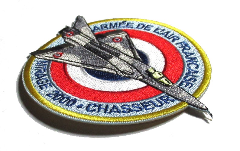 Patch Mirage 2000 pilote armée de l'air France patche écusson thermocollant image 4