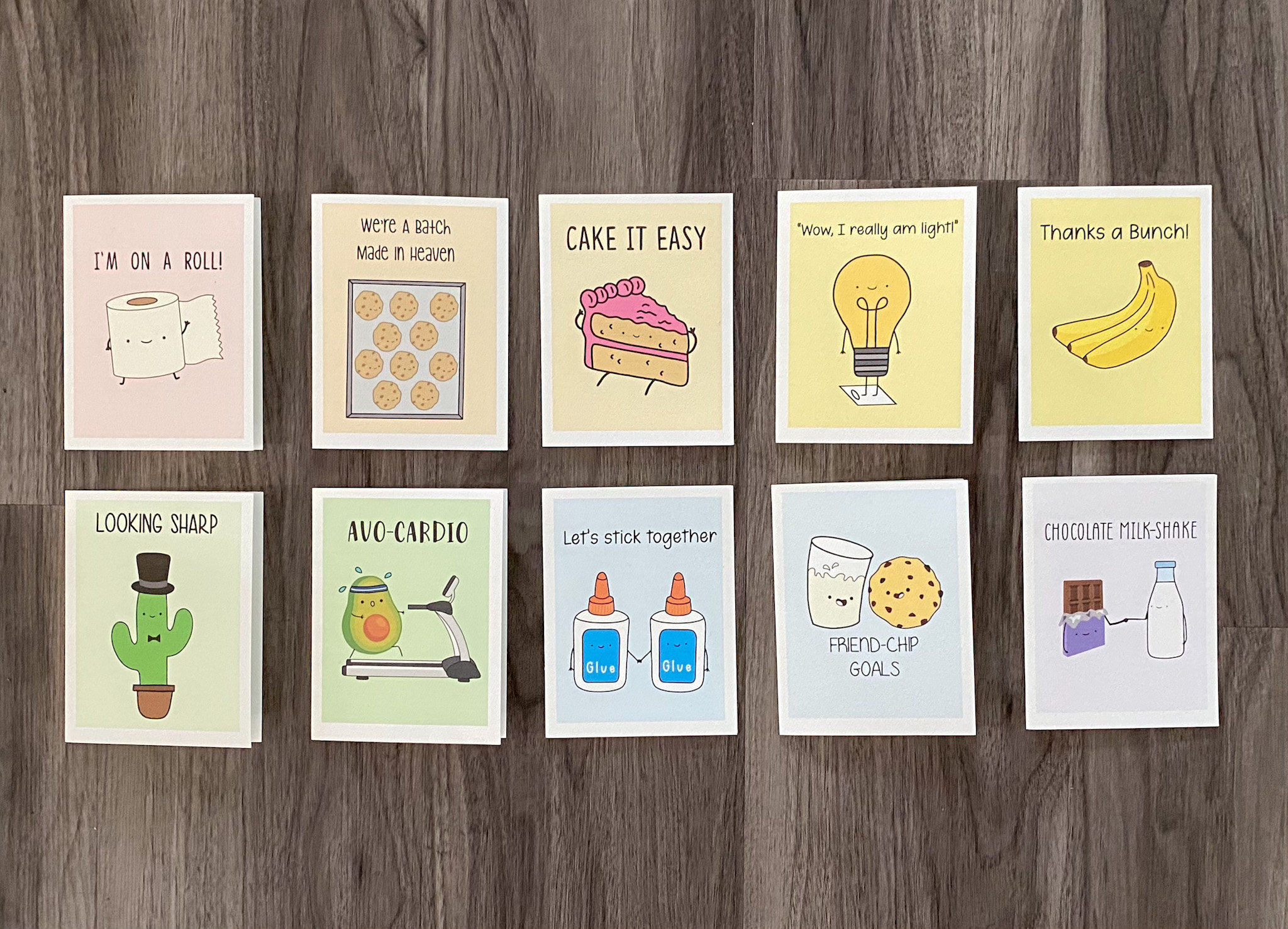 Pun Cards Version 3 Cute Pun Greeting Cards Cute Puns Cute Greeting