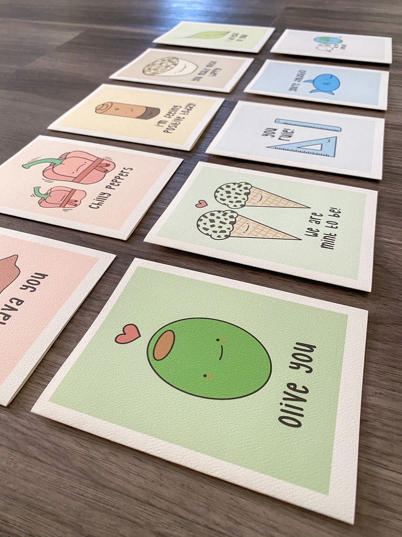 Cute Pun Cards Cute Greeting Cards Greeting Cards 10 Etsy