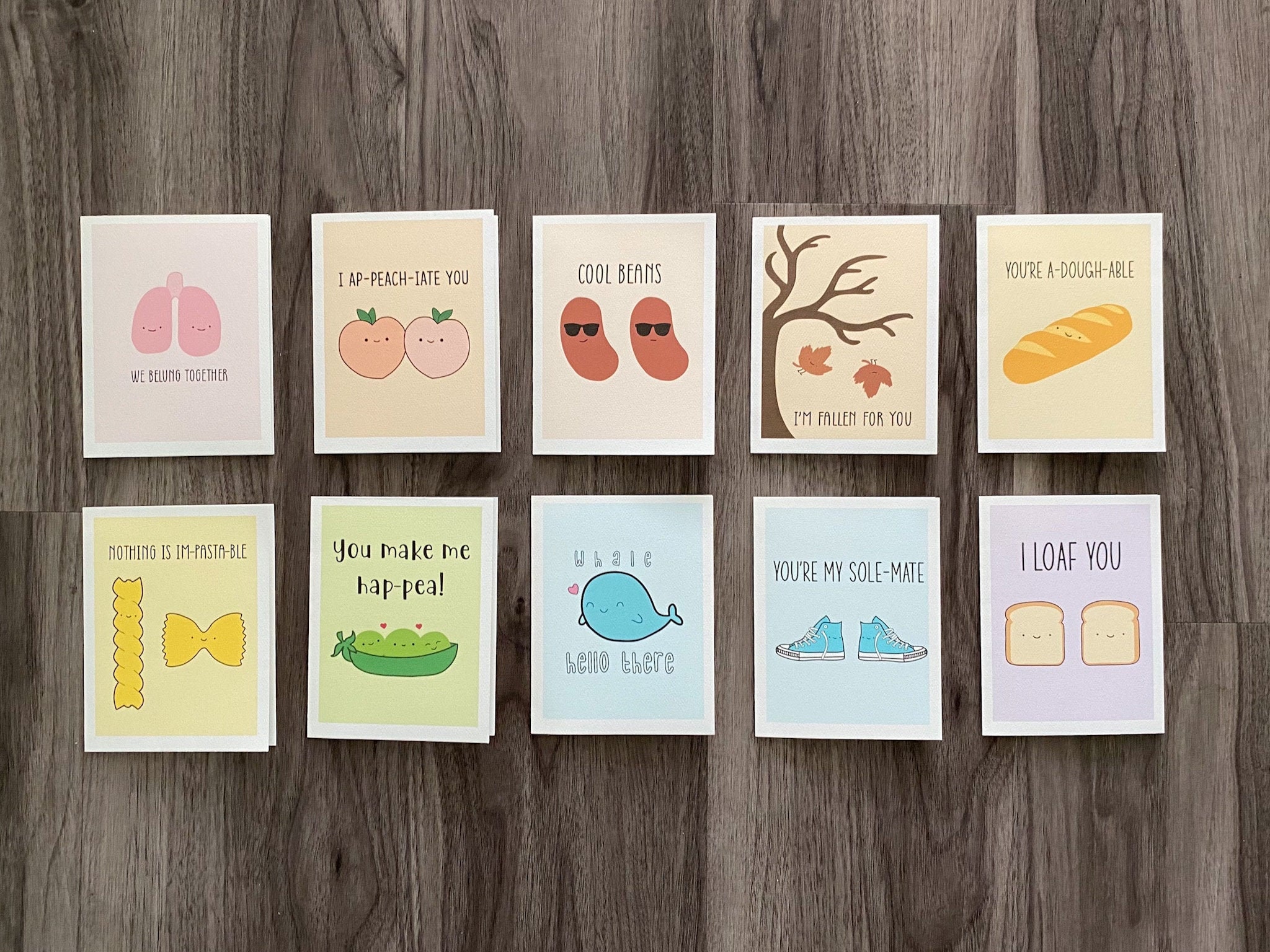Pun Cards Version 5 - Cute Pun Greeting Cards - Cute Puns - Cute Greeting Cards - Pun Cards