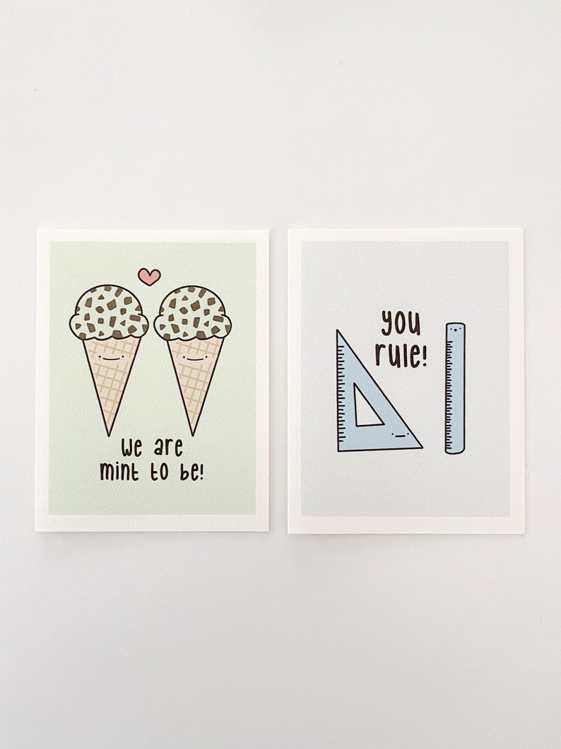 Cute Pun Cards Cute Greeting Cards Greeting Cards 10 Etsy