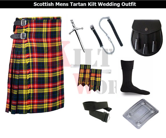 Falda Escocesa Vestido Tierras Altas Tradicional Hombres Kilt Blackwatch  Compras sin esfuerzo Tienda de moda en línea compre lo que ama 