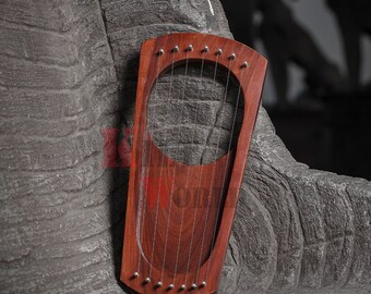 New Lyre Harp Open Back Pentatonic 7 Strings Free Bag and Strings Set/ Lyra Harp Fast Shipping