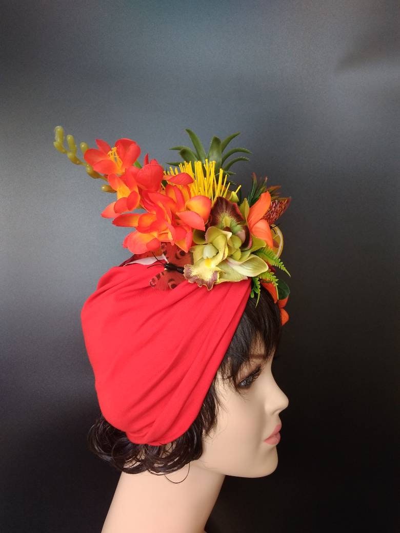 Carmen Miranda Fruit hat Tropical fruits turban Tropicana Etsy