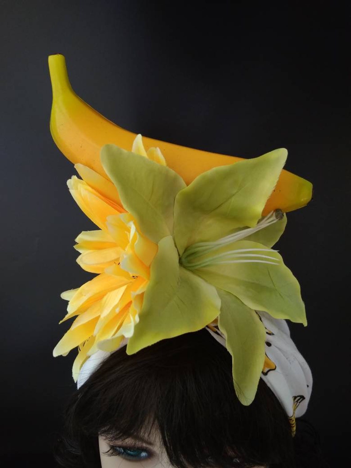 Womens banana hat Carmen Miranda Fruit hat Chiquita banana Etsy