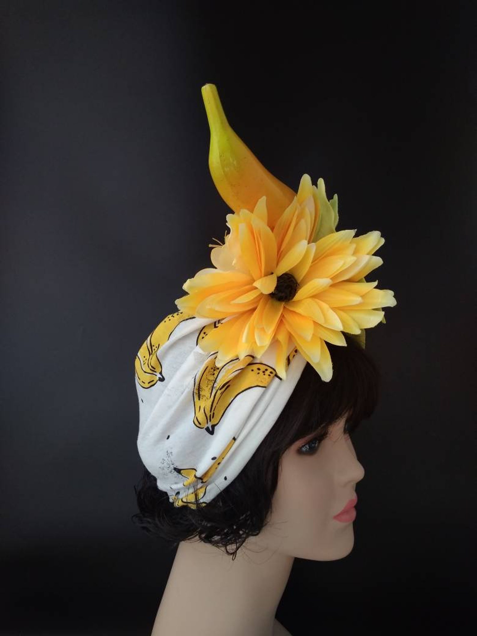 Womens banana hat Carmen Miranda Fruit hat Chiquita banana Etsy