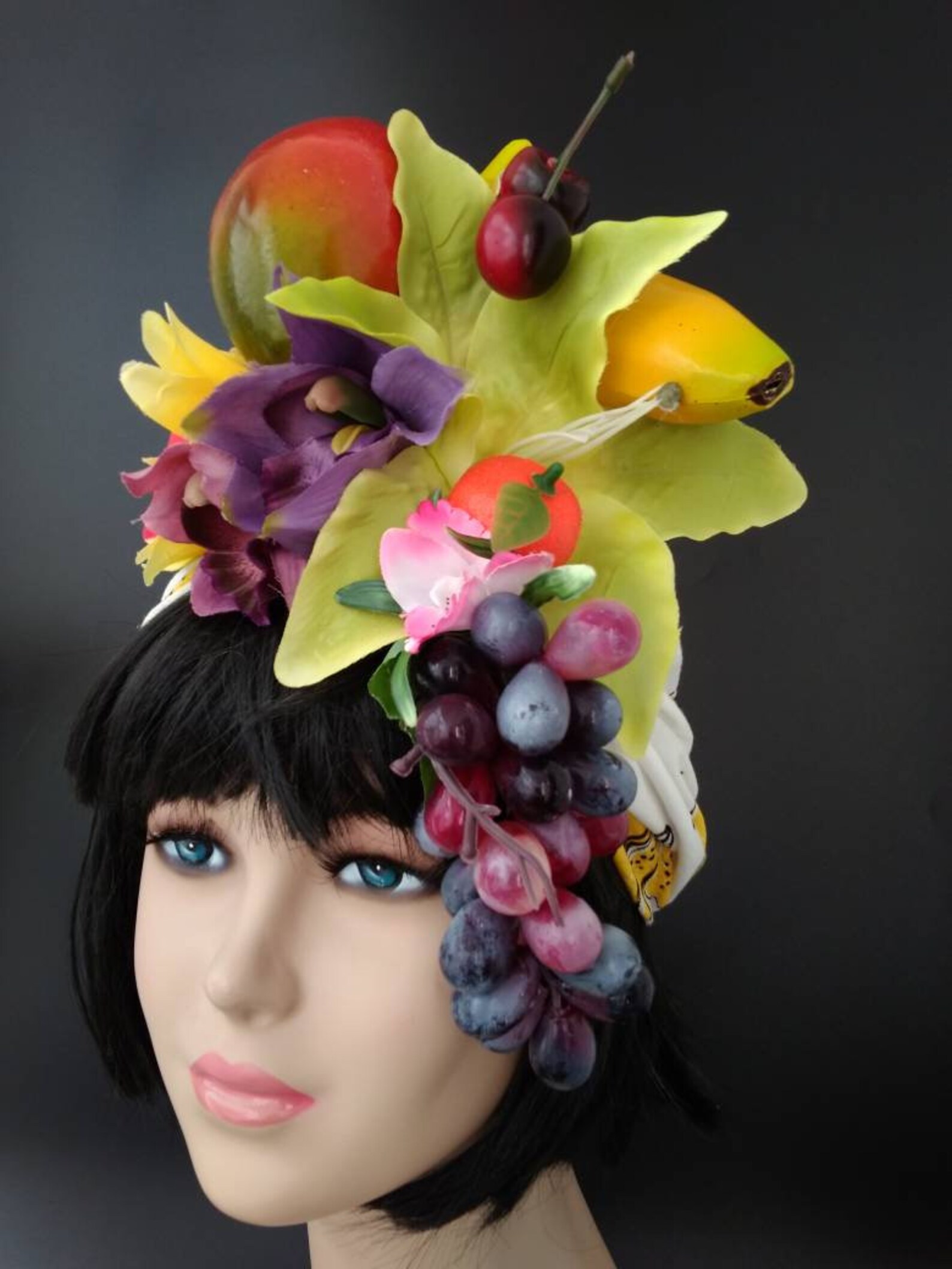 Womens banana hat Carmen Miranda Fruit hat Chiquita banana Etsy