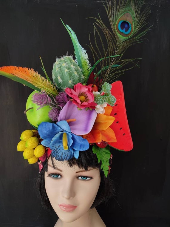 Women Carmen Miranda Fruit Hat Chiquita 