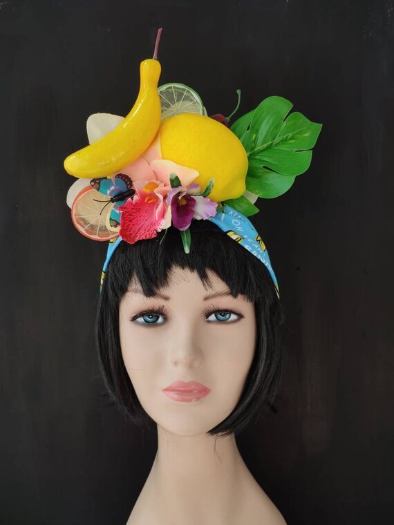 Fascia per frutta tropicale Carmen Miranda copricapo Frutta | Etsy Italia