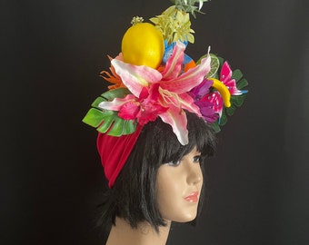 Carmen Miranda Fruit hat Chiquita banana hat for women Delivery from Greece
