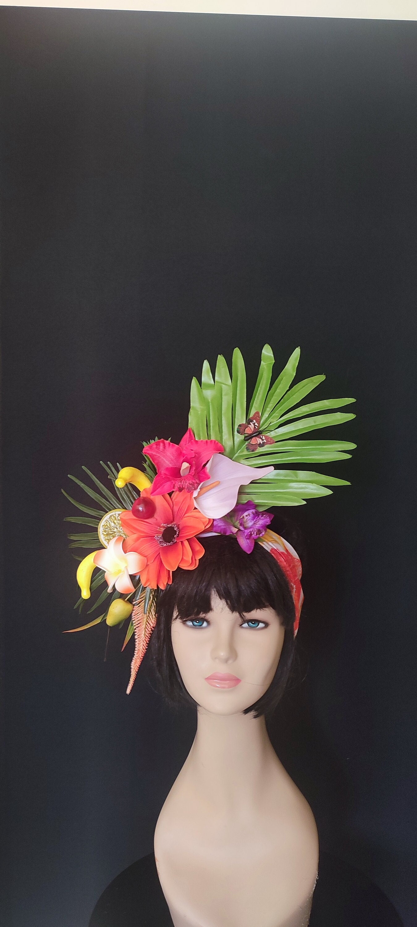 Tropical Fruit Headpiece Carmen Miranda Costume Chiquita - Etsy Canada