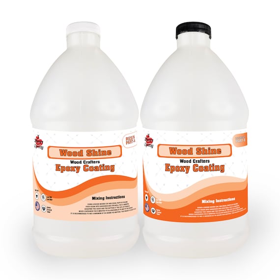 EPOXY Resin 1 Gallon Kit. (General Purpose) for Super Gloss Coating and  TABLETOPS