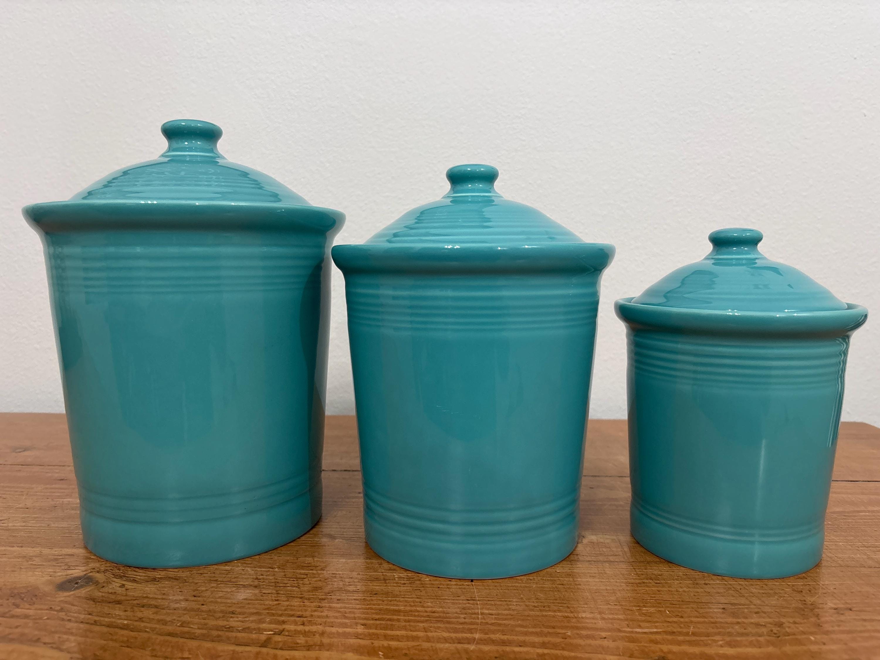 3 Piece Canister Set - Etsy