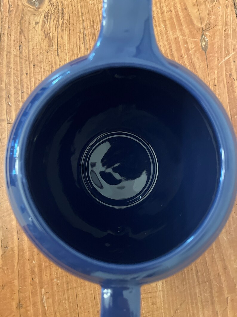 Fiesta Vintage MEDIUM TEAPOT COBALT Blue Etsy