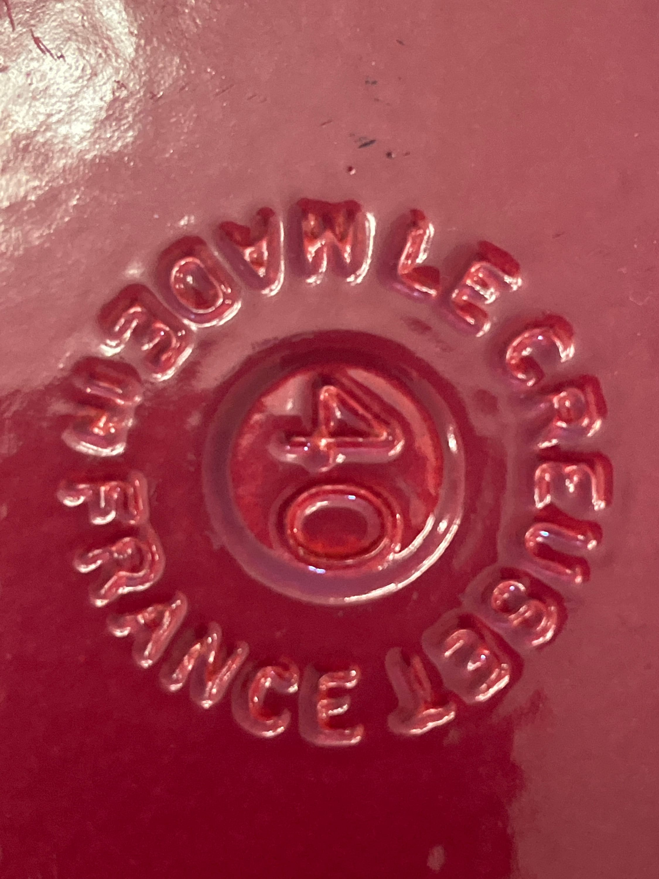 Le Creuset #40 LARGE ROASTING or LASAGNA Cast Iron Pan Rectangle