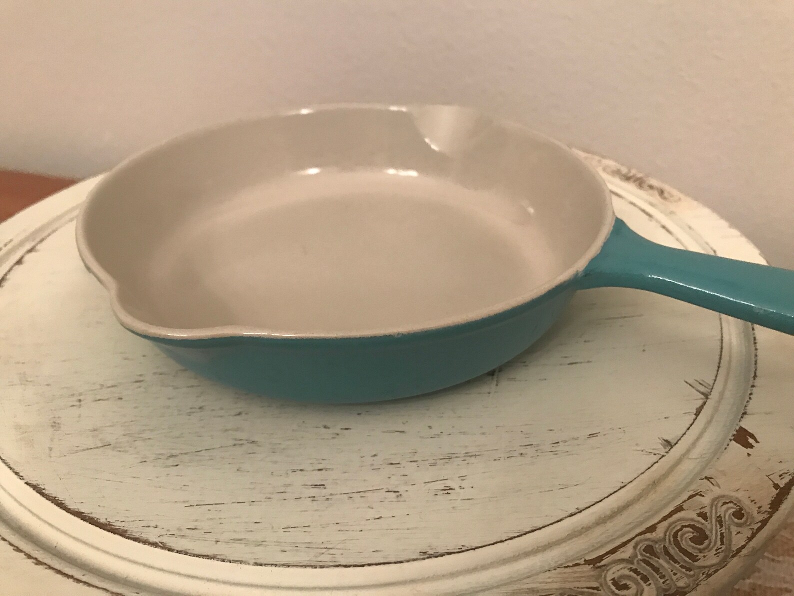 Le Creuset Small Skillet or Egg pan VINTAGE PARIS BLUE Etsy