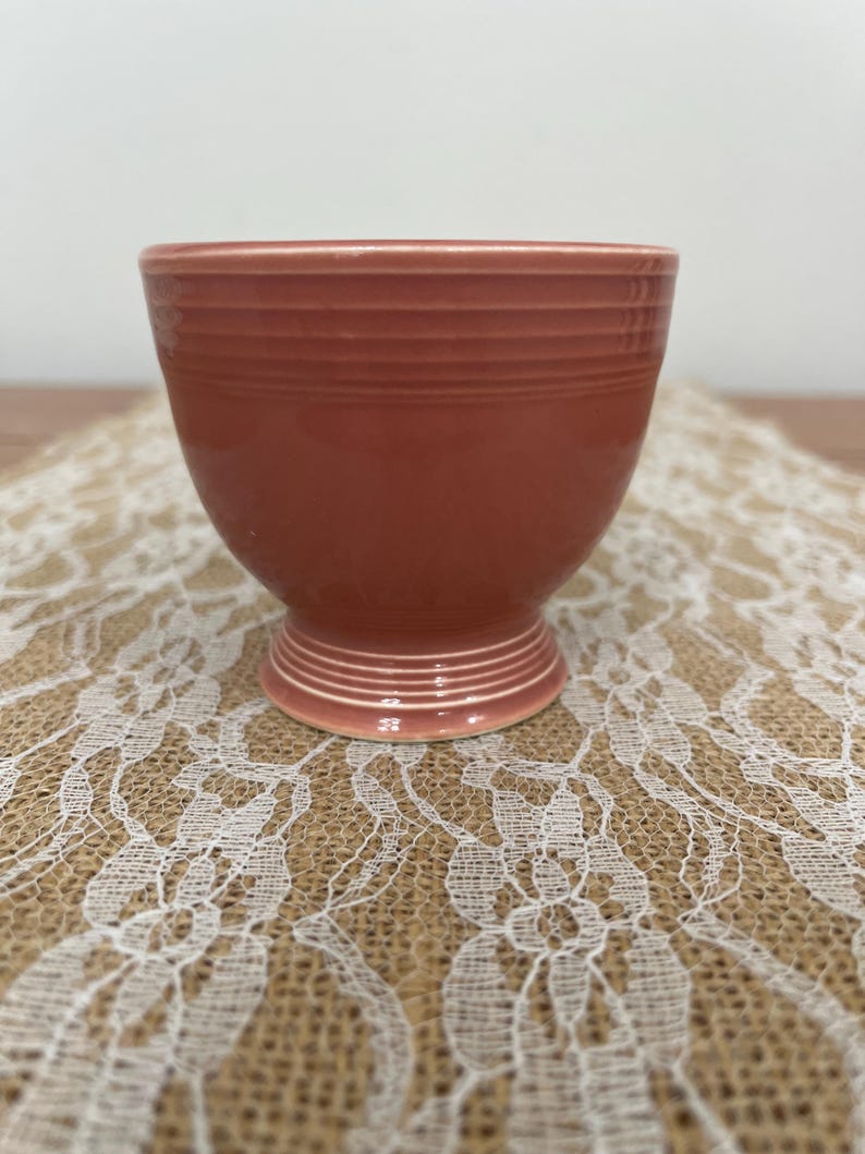 Vintage Fiesta Rose Egg Cup - Thumbnail 2