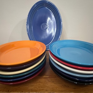Fiesta LARGE OVAL PLATTER in Color Choice Fiestaware Oval Serving Platter Large Plate