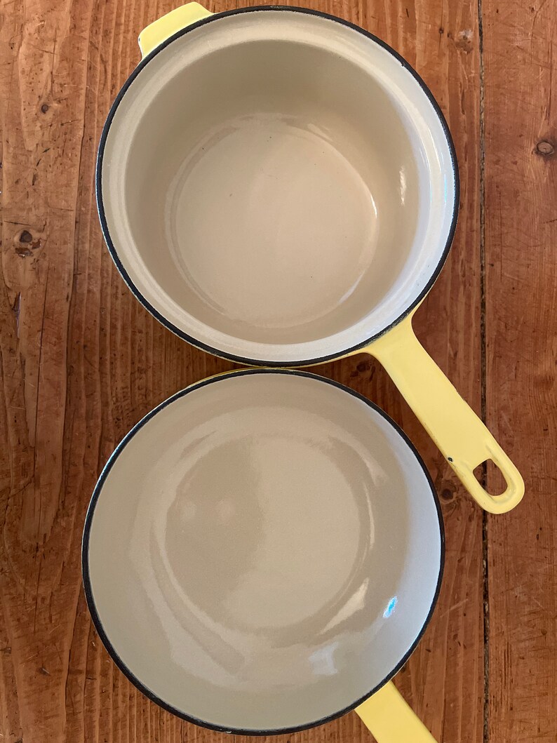 Le Creuset QUINCE HONEY YELLOW 12 Piece Set Etsy