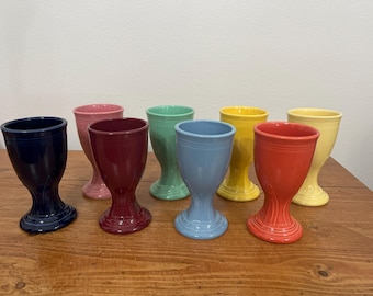 Fiesta GOBLET in choice of color Fiestaware Post '86 Water Wine Goblet