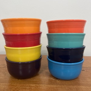 FIESTA GUSTO BOWL in color choice Soup Chili Chowder Bowl Fiestaware All Purpose Bowl 28 ounce Popcorn Bowl