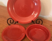 Fiesta 3 piece setting-PAPRIKA P86-NEW