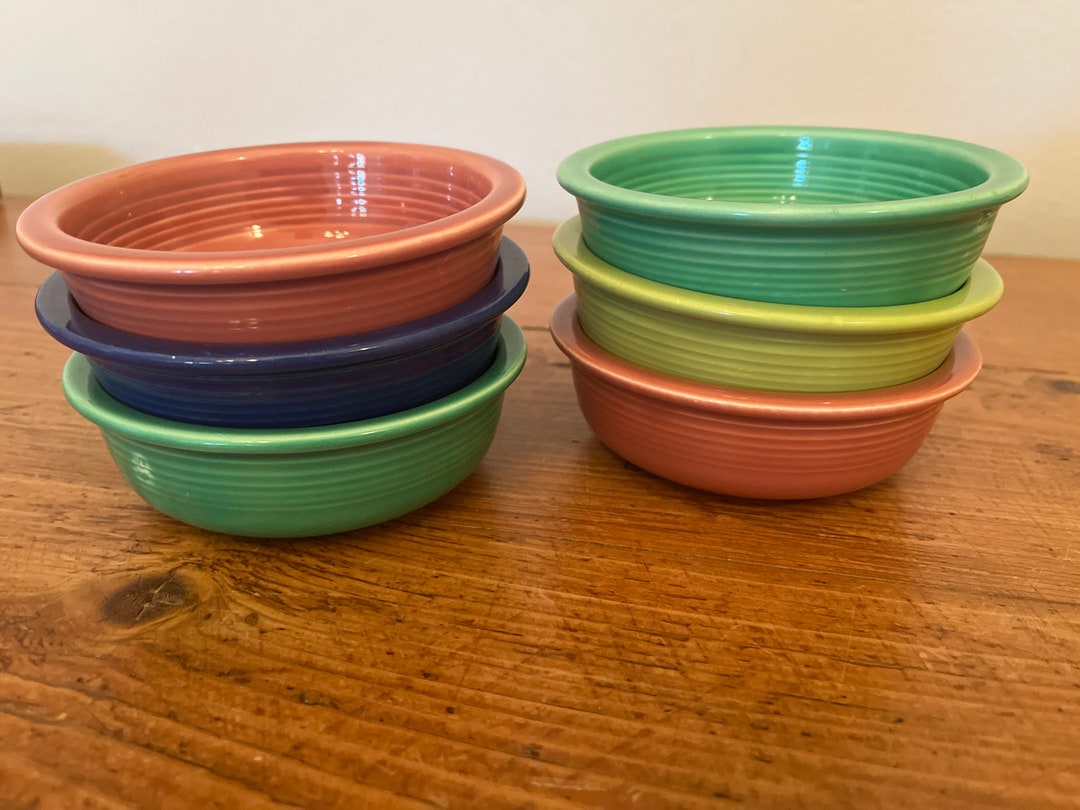 Fiesta 4.75 FRUIT BOWL VINTAGE Colors Fiestaware Small Bowl - Etsy