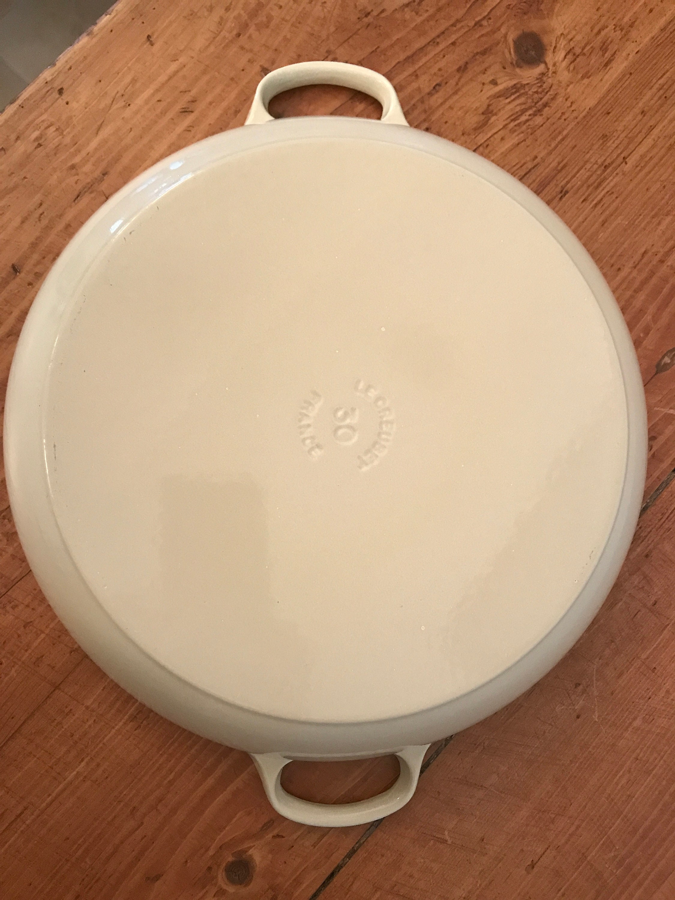 Le Creuset 3.5 Quart BRAISER 30 in MERINGUE Etsy