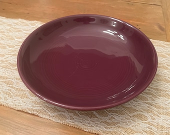 Fiesta HEATHER PRESENTATION BOWL Fiestaware Macy's 70th Anniversary Exclusive Purple