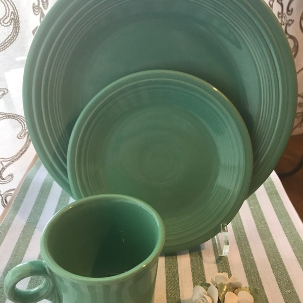 Fiesta P86 SEA MIST Green Dinner Plate OR Salad Plate