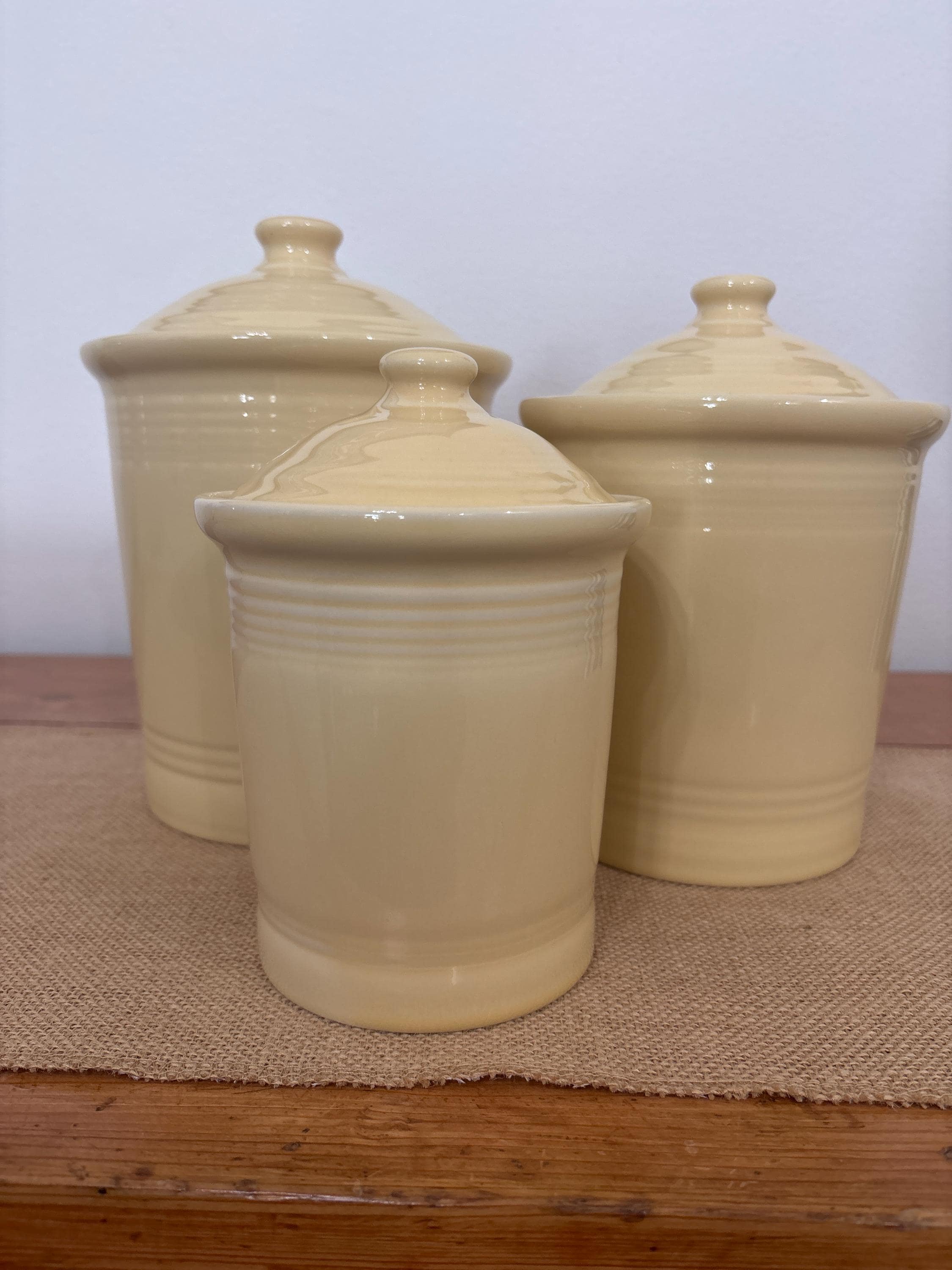 3 Piece Canister Set - Etsy