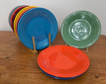 Fiesta P86 Luncheon Plate Classic Rim 9" Plate Fiestaware Lunch Plate