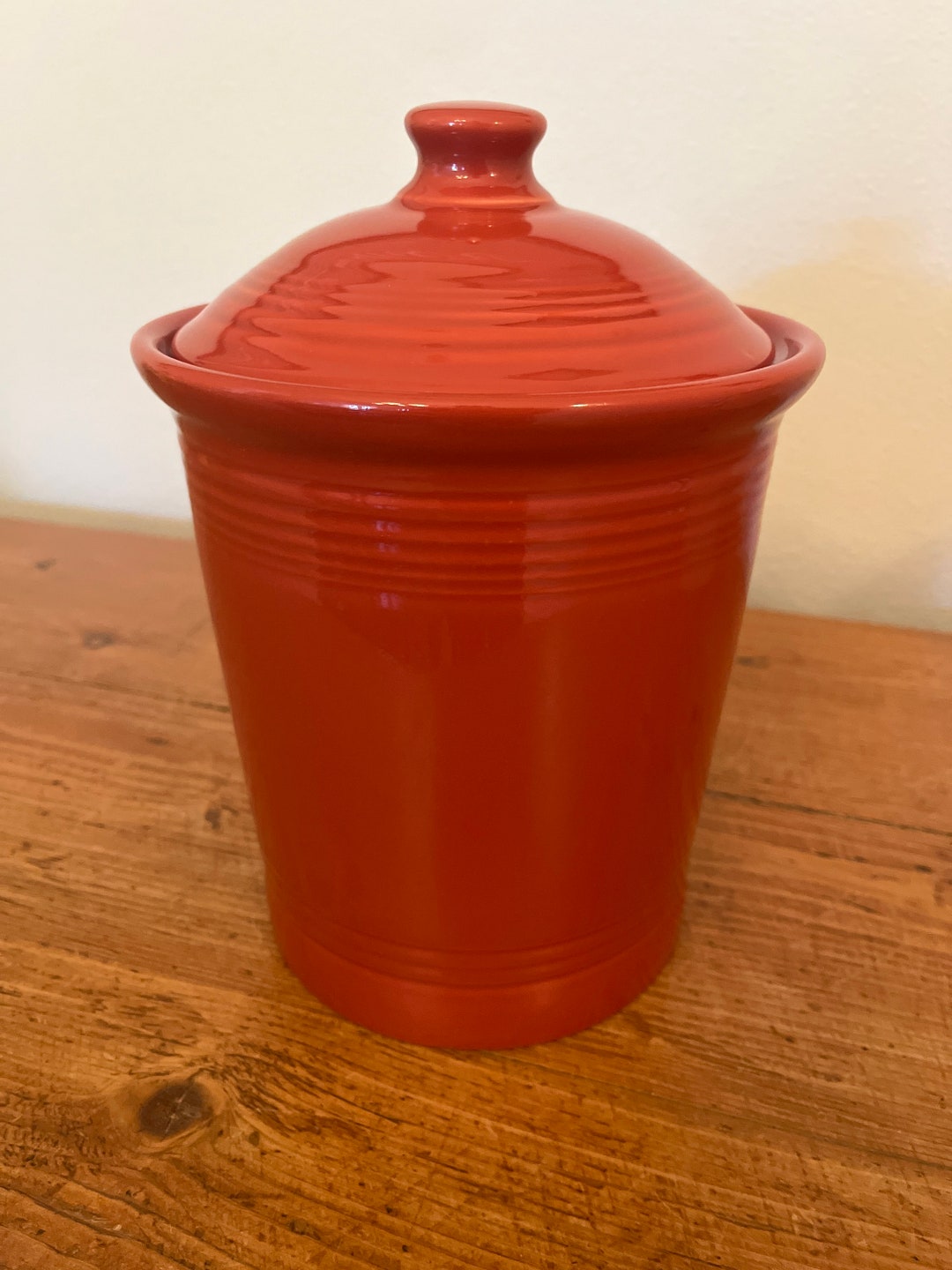 Fiesta LARGE 3 Quart CANISTER PAPRIKA Fiestaware Kitchen Canister