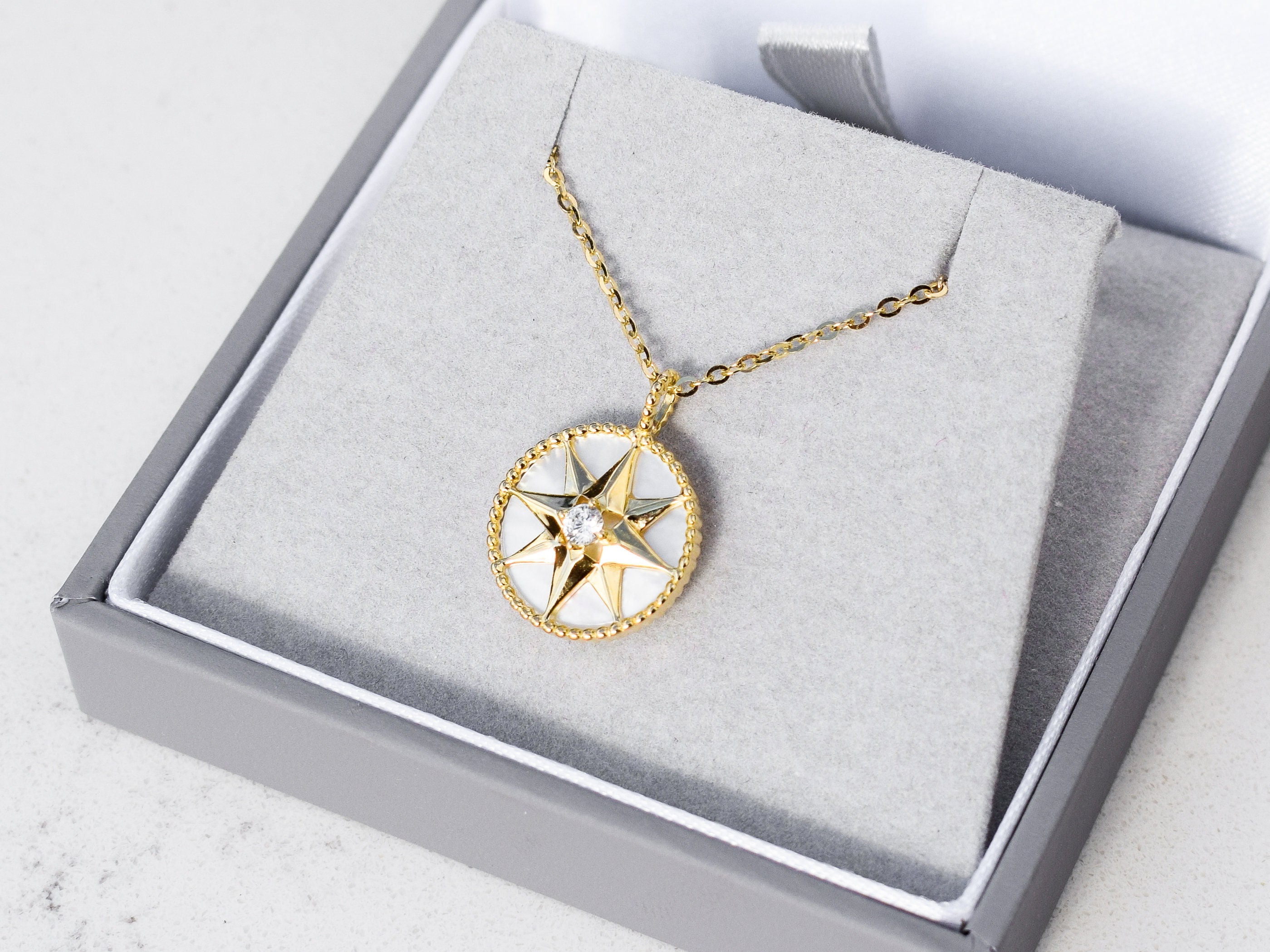 Star Necklace Gold Layering Necklace 
