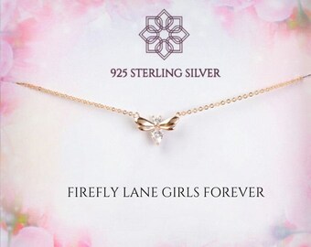 Firefly Lane Filles pour toujours | Collier en argent sterling