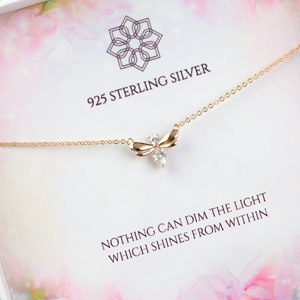 Firefly Halskette | Inspirierender Schmuck | Firefly Anhänger | Glühwürmchen 925 Silber | Weihnachtsgeschenkidee für Sie in Deutschland