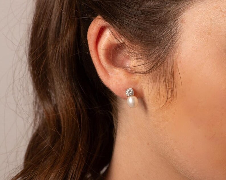 Freshwater Pearl and 1ct Diamond Necklace Matching Pearl and Diamond