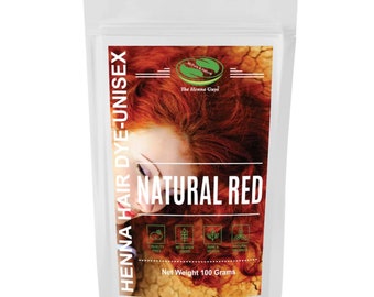 Natural Red Henna Hair Dye