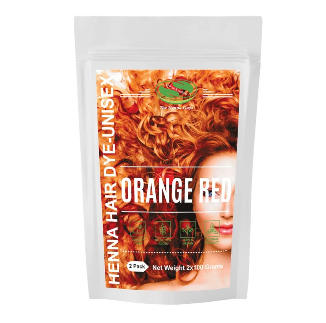 Orange Red Henna Hair Dye - Etsy UK Orange Red Henna Hair Dye - Etsy UK