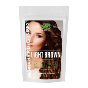 Light Brown Henna Hair Dye