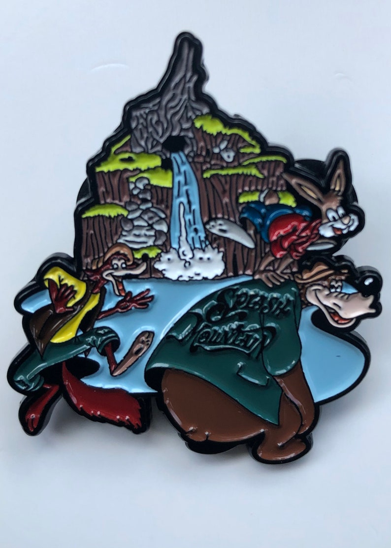 Disneys Splash Mountain Pin Brer Rabbit Brer Fox and Brer Etsy