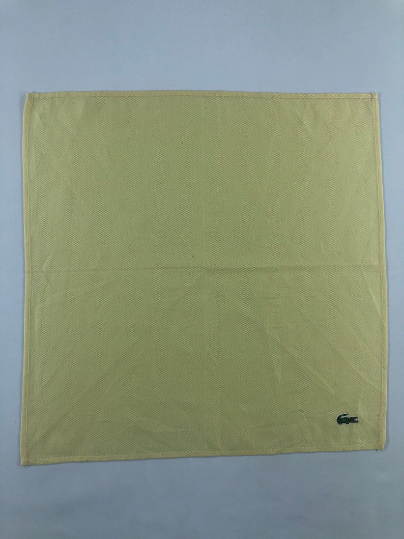 LaCoste Handkerchief Pocket Square Neckerchief Face Mask Floral Babushka Bandana Accessories Head Band Hair Tie